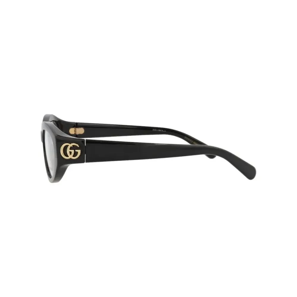 Gucci Black Cat Eye Frame Injection Optical Designer Eyeglasses Frames SRP: $385